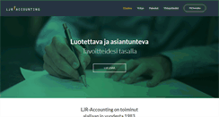 Desktop Screenshot of ljr.fi